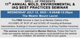 11th Annual Mold, Environmental & IAQ Best Practices Seminar